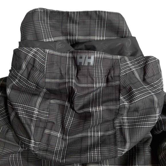 Helly Hansen Jacket Shell Helly Tech Zera Womens Ski Snowboard Hooded Gray Small - Picture 8 of 12